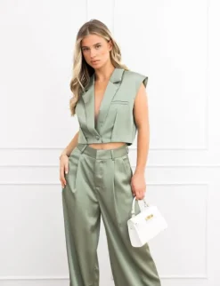 Joley gilet groen