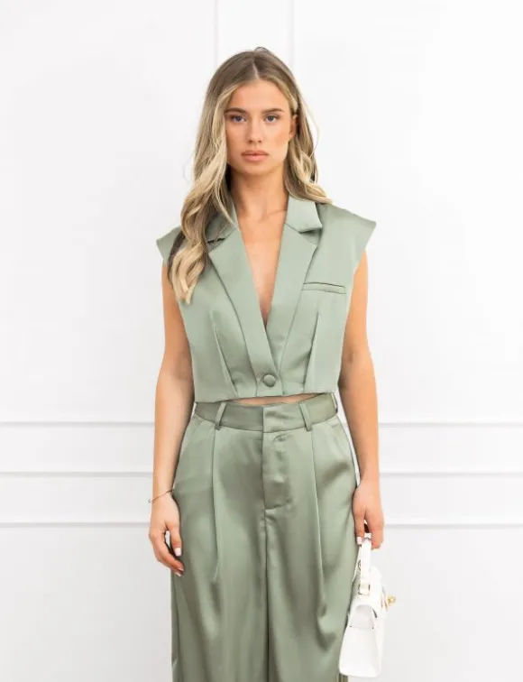 Joley gilet groen
