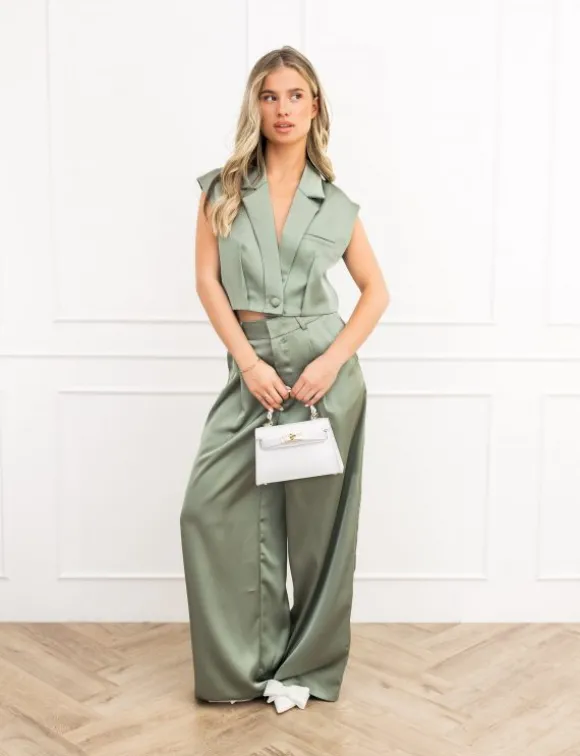 Joley gilet groen