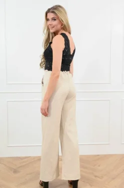 Joly pantalon beige