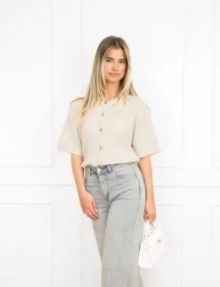Josine vest beige