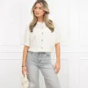 Josine vest off white