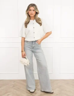Josine vest off white