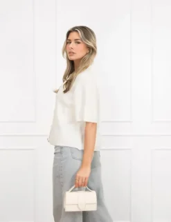 Josine vest off white