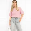 Josine vest roze