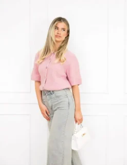 Josine vest roze