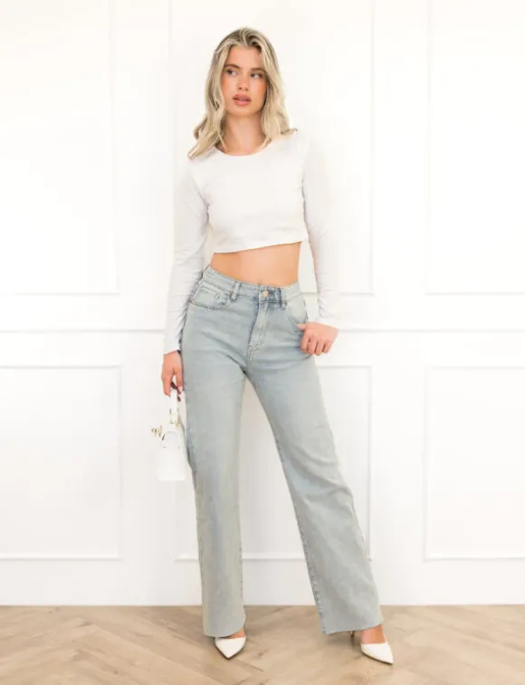 Joy basic cropped top wit