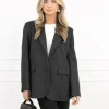 Julea strass blazer zwart