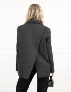 Julea strass blazer zwart