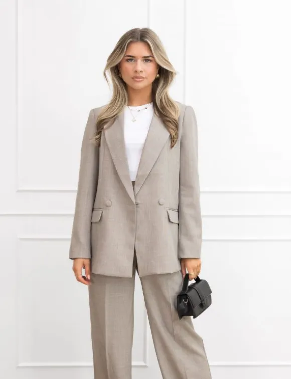 Juley blazer taupe