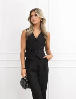 Juley gilet zwart