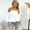Juliette top wit