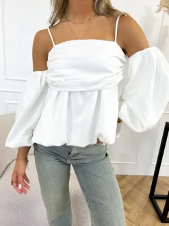 Juliette top wit
