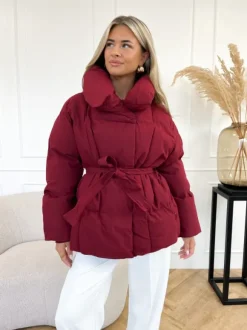 Karly jas bordeaux