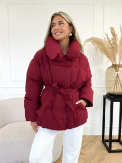 Karly jas bordeaux