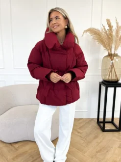 Karly jas bordeaux
