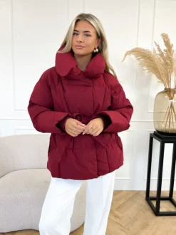 Karly jas bordeaux