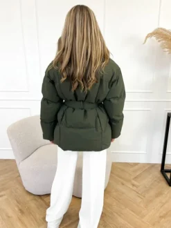 Karly jas groen
