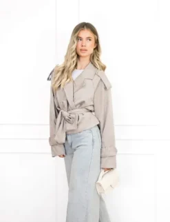 Kaylee jas taupe