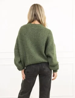 Kiki trui donker groen
