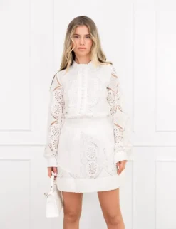 Koko broderie set wit
