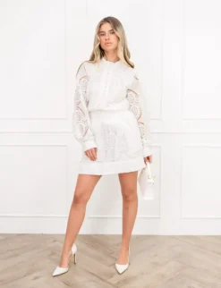 Koko broderie set wit