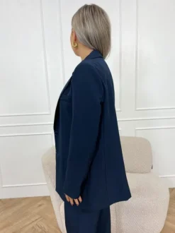Laila blazer donkerblauw