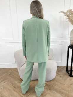 Laila blazer mint groen