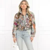 Larissa bomber jack print
