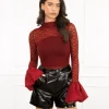 Lauren top rood