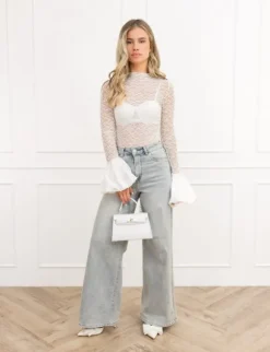 Lauren top wit