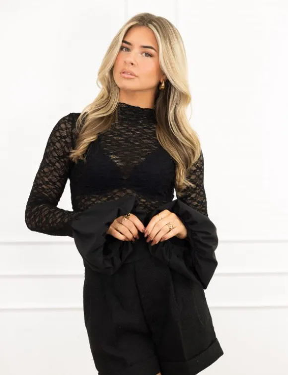 Lauren top zwart