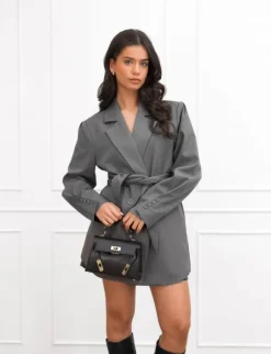 Lela blazer grijs
