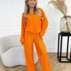 Leny set oranje