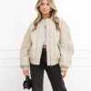 Leya jas beige