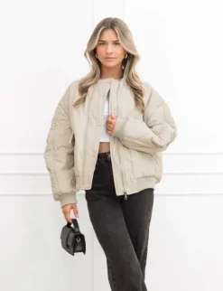 Leya jas beige