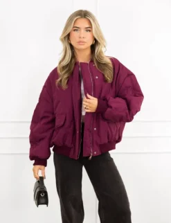 Leya jas bordeaux