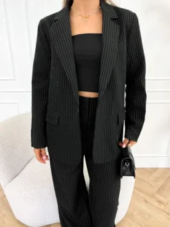 Liane strass blazer zwart