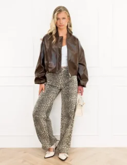 Liena panter dad fit jeans