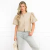 Lieve top beige