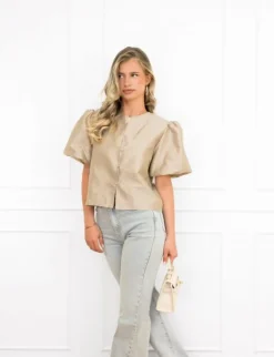 Lieve top beige