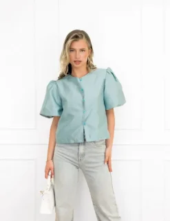 Lieve top turquoise