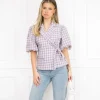 Lily blazer paars