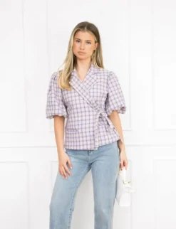 Lily blazer paars