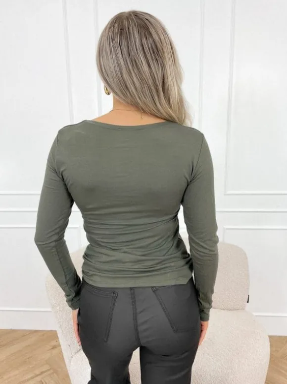 Lina top groen
