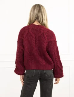 Linda trui bordeaux