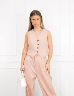Lindy set roze