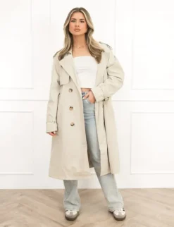 Liza trenchcoat beige