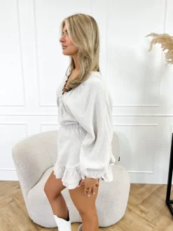 Lize playsuit beige