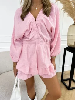 Lize playsuit roze